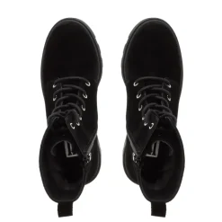 Gusto Black Suede Lace Up Ankle Boots<Carl Scarpa Best
