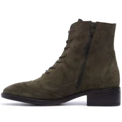 Isla Green Suede Ankle Boots<Carl Scarpa Best