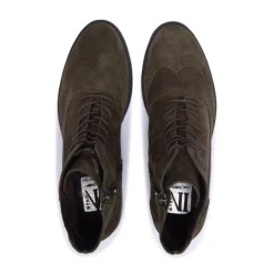 Isla Green Suede Ankle Boots<Carl Scarpa Best