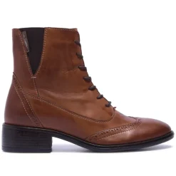 Isla Tan Leather Ankle Boots<Carl Scarpa Sale