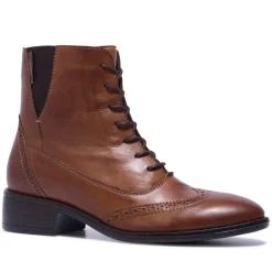 Isla Tan Leather Ankle Boots<Carl Scarpa Sale
