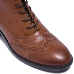 Isla Tan Leather Ankle Boots<Carl Scarpa Sale