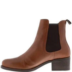 Jax Tan Leather Chelsea Boots<Carl Scarpa Best