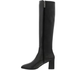 Jilly Black Italian Leather Knee High Boots<Carl Scarpa Outlet