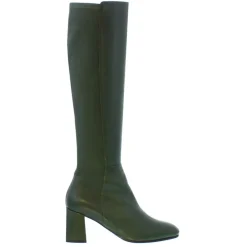 Jilly Green Italian Leather Knee High Boots<Carl Scarpa
