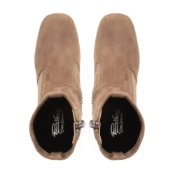 Lavora Taupe Platform Ankle Boots<Carl Scarpa Hot