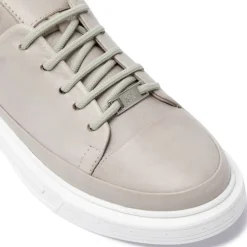 Lenotti Grey Leather Leisure<Carl Scarpa