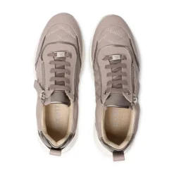 Lestina Grey Leather Leisure<Carl Scarpa New