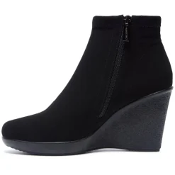 Livia Black Stretch Ankle Boot<Carl Scarpa Hot
