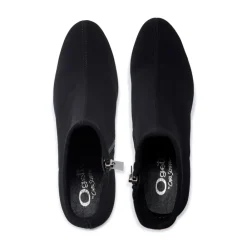 Livia Black Stretch Ankle Boot<Carl Scarpa Hot