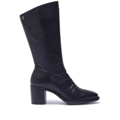 Lodeve Black Leather Ankle Boots<Carl Scarpa Outlet