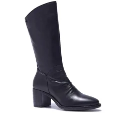 Lodeve Black Leather Ankle Boots<Carl Scarpa Outlet