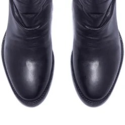 Lodeve Black Leather Ankle Boots<Carl Scarpa Outlet