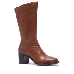 Lodeve Tan Leather Ankle Boots<Carl Scarpa Online