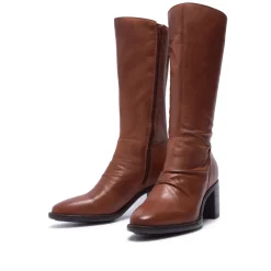 Lodeve Tan Leather Ankle Boots<Carl Scarpa Online