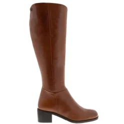 Losanna Tan Leather Knee High Boots<Carl Scarpa Discount