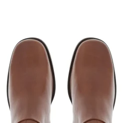 Losanna Tan Leather Knee High Boots<Carl Scarpa Discount