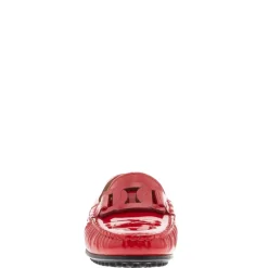 Martedi Red Leather Penny Loafers<Carl Scarpa Outlet