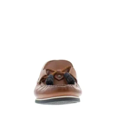 Matteo Tan Leather Deck Shoes<Carl Scarpa Sale