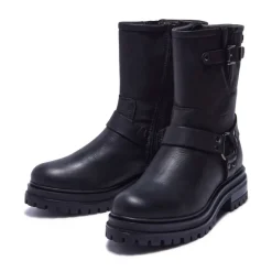 Molize Black Leather Ankle Boots<Carl Scarpa Outlet