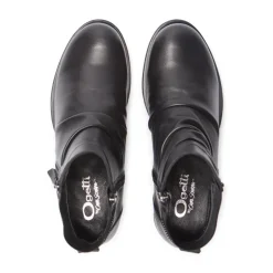Nataria Black Leather Ankle Boots<Carl Scarpa Online
