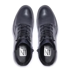 Ocean Navy Leather Ankle Boots<Carl Scarpa Online