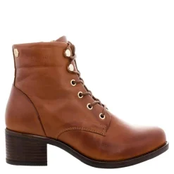 Ocean Tan Leather Lace Up Ankle Boots<Carl Scarpa