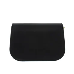 Orsina Black Italian Leather Shoulder Bag<Carl Scarpa Best