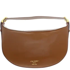 Osoppo Tan Leather Shoulder Bag<Carl Scarpa Hot
