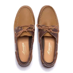 Palazzo Tan Leather Loafers<Carl Scarpa Clearance