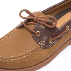 Palazzo Tan Leather Loafers<Carl Scarpa Clearance
