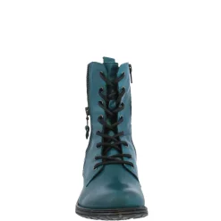 Paulette Teal Lace-Up Ankle Boots<Carl Scarpa Outlet