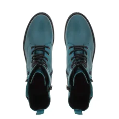 Paulette Teal Lace-Up Ankle Boots<Carl Scarpa Outlet