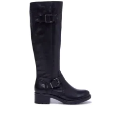 Percile Black Leather Boots<Carl Scarpa Sale