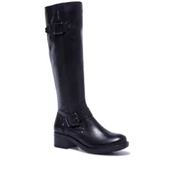 Percile Black Leather Boots<Carl Scarpa Sale