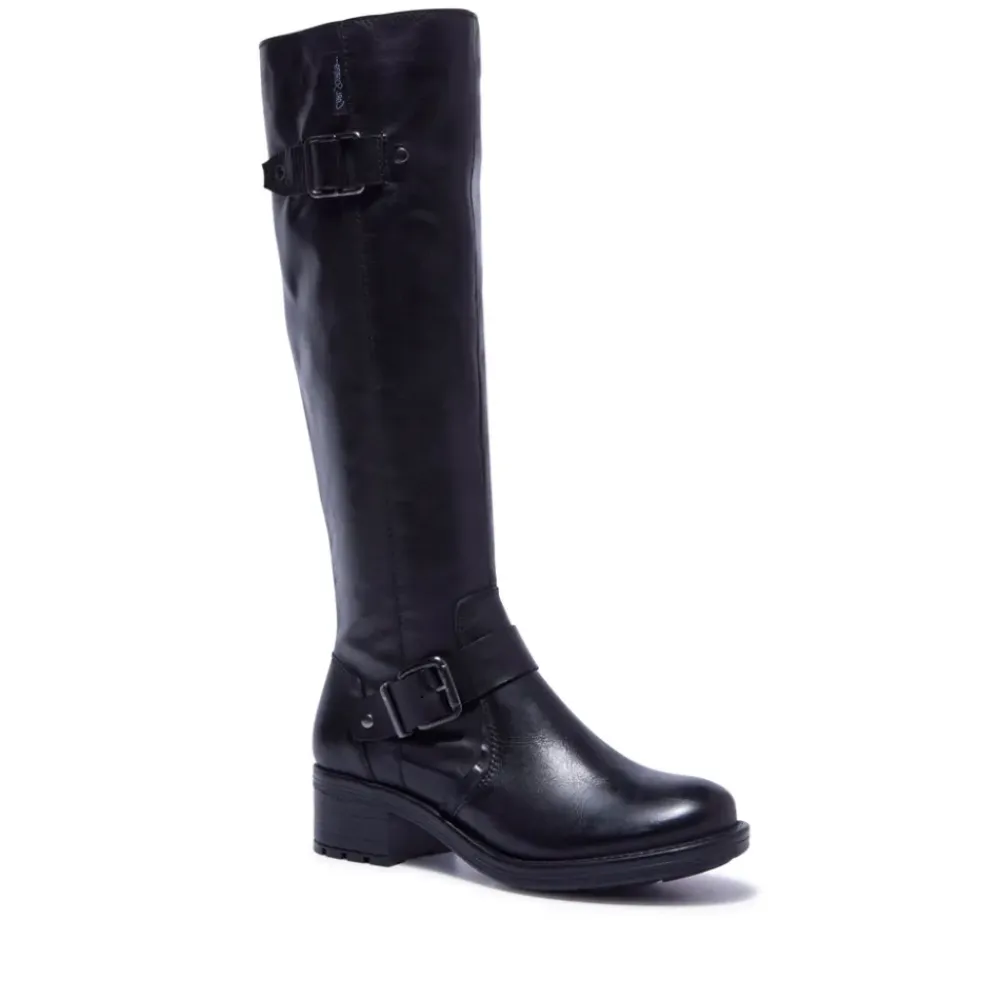 Percile Black Leather Boots<Carl Scarpa Sale
