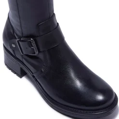 Percile Black Leather Boots<Carl Scarpa Sale