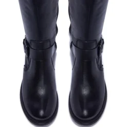 Percile Black Leather Boots<Carl Scarpa Sale