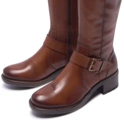 Percile Tan Leather Boots<Carl Scarpa Clearance