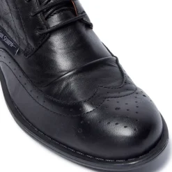 Perla Black Leather Loafers<Carl Scarpa Sale
