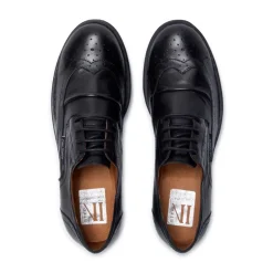 Perla Black Leather Loafers<Carl Scarpa Sale