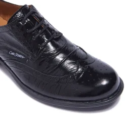 Perla Black Patent Leather Loafers<Carl Scarpa Best