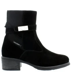 Pollenzo Black Suede Ankle Boots<Carl Scarpa New