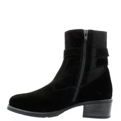 Pollenzo Black Suede Ankle Boots<Carl Scarpa New