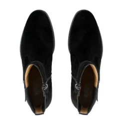 Pollenzo Black Suede Ankle Boots<Carl Scarpa New