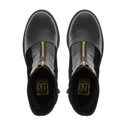 Ranzoni Black Leather Ankle Boots<Carl Scarpa Outlet