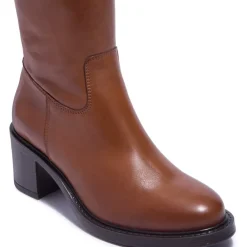 Recetto Tan Leather Boots<Carl Scarpa Sale