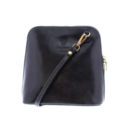 Renata Blue Italian Leather Crossbody Bag<Carl Scarpa Best