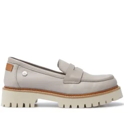 Rolita Grey Leather Loafers<Carl Scarpa