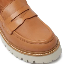 Rolita Tan Leather Loafers<Carl Scarpa Outlet